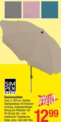 Maximarkt Sonnenschirm Angebot