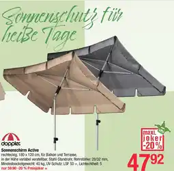 Maximarkt Sonnenschirm Active Angebot
