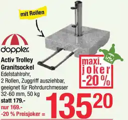 Maximarkt Activ Trolley Granitsockel Angebot