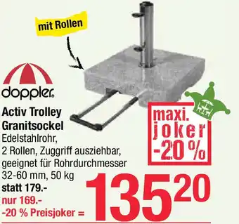 Maximarkt Activ Trolley Granitsockel Angebot