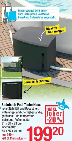Maximarkt Pool Technikbox Angebot