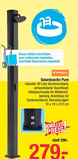 Maximarkt Solardusche Pure Angebot