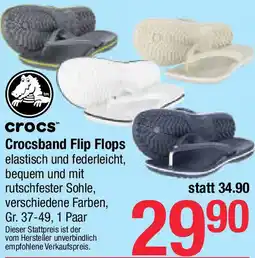 Maximarkt Crocsband Flip Flops Angebot