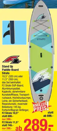 Maximarkt Stand Up Paddle-Board Strato Angebot