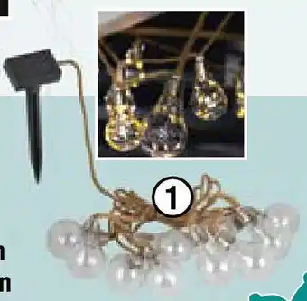 Maximarkt Solar-Lichterkette Angebot