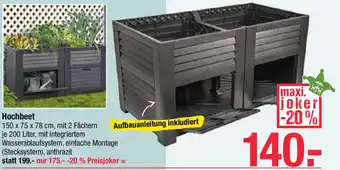 Maximarkt Hochbeet Angebot