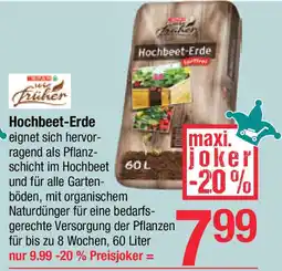 Maximarkt Hochbeet-Erde Angebot