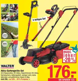 Maximarkt Akku-Gartengeräte-Set Angebot