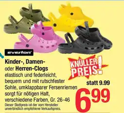 Maximarkt Kinder-, Damen- oder Herren-Clogs Angebot