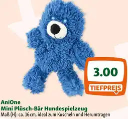 Fressnapf Mini Plüsch-Bär Hundespielzeug Angebot