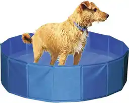 Hornbach Hundepool Kunststoff Ø 80 cm Höhe 20 cm blau Angebot