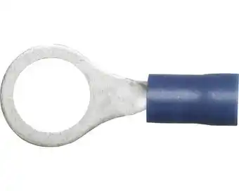 Hornbach Ringkabelschuh Ø 8 mm blau, 100 Stück Angebot