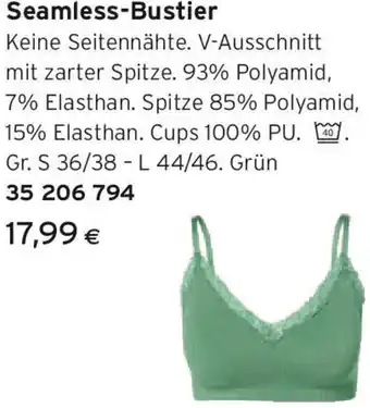 Tchibo Eduscho Seamless-Bustier Angebot