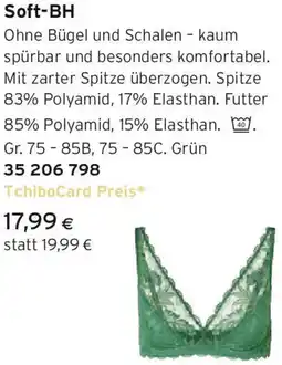 Tchibo Eduscho Soft-BH Angebot