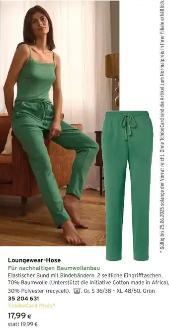 Tchibo Eduscho Loungewear-Hose Angebot