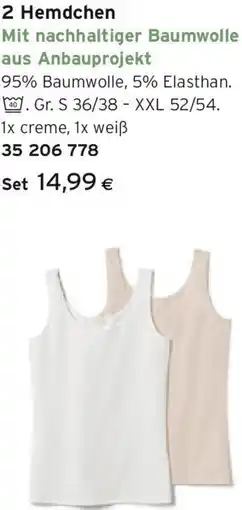 Tchibo Eduscho Hemdchen Angebot