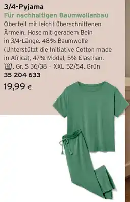 Tchibo Eduscho Pyjama Angebot