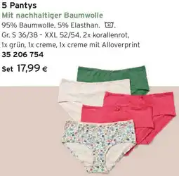 Tchibo Eduscho Pantys Angebot