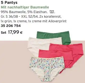 Tchibo Eduscho Pantys Angebot