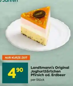 Billa Landtmann’s Original Joghurttörtchen Pfirsich od. Erdbeer Angebot