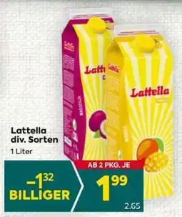 Billa Lattella div. Sorten Angebot