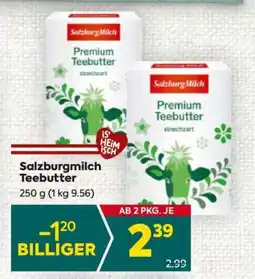 Billa Salzburgmilch Teebutter Angebot