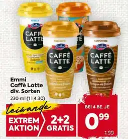 Billa Emmi Caffè Latte div. Sorten Angebot