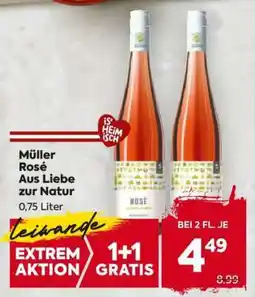 Billa Müller Rosé aus Liebe zur Natur Angebot