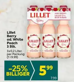 Billa Lillet Berry od. White Peach 3 Stk Angebot