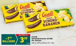 Billa Casali Schokobananen 24 Stk. div. Sorten Angebot
