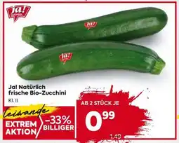 Billa Ja! Natürlich frische Bio-Zucchini Angebot