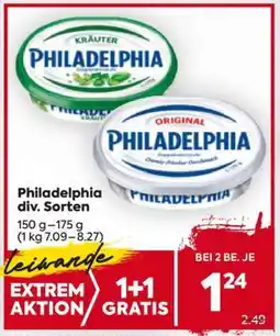 Billa Philadelphia div. Sorten Angebot