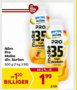 Billa Nöm Pro Molke div. Sorten Angebot