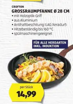 Hofer CROFTON GROSSRAUMPANNE Ø 28 CM Angebot