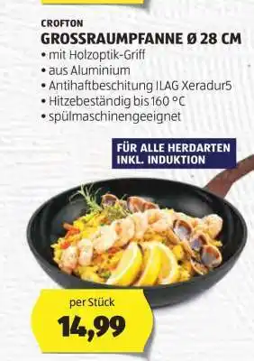 Hofer CROFTON GROSSRAUMPANNE Ø 28 CM Angebot