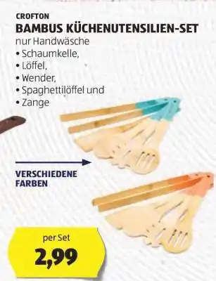 Hofer BAMBUS KÜCHENUTENSILIEN-SET Angebot
