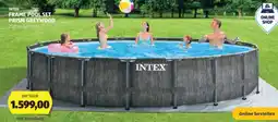 Hofer INTEX FRAME POOL SET PRISM GREYWOOD Angebot