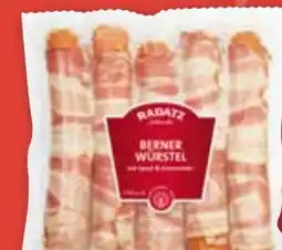 ADEG Radatz Berner Würstel Angebot