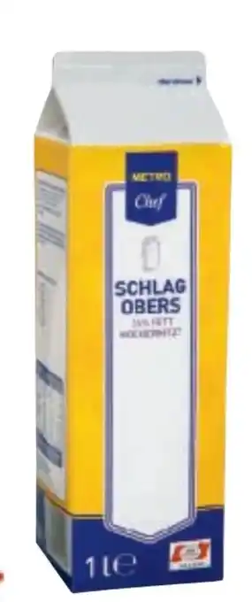 Metro Metro Chef Schlagobers Angebot
