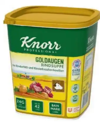 Metro Knorr Goldaugen Rindsuppe Angebot