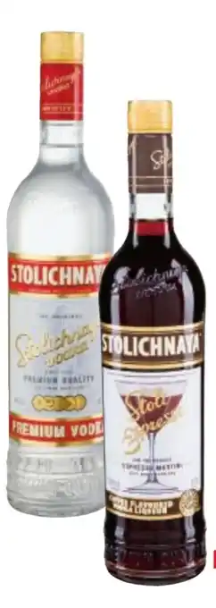 Metro Stolichnaya Vodka Angebot