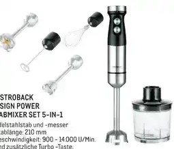 Metro Gastroback Design Power Stabmixer Set 5-in-1 Angebot