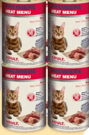 Fressnapf Premiere Tiernahrung Katzennahrung Meat Menu Angebot