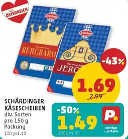 PENNY Schärdinger käsescheiben Angebot
