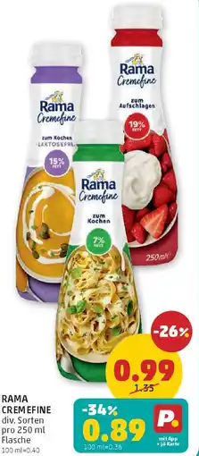 PENNY Rama cremefine Angebot