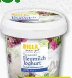 ADEG Billa Bergbauern Heumilch Joghurt Angebot