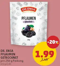 PENNY Dr.ensa pflaumen getrocknet Angebot