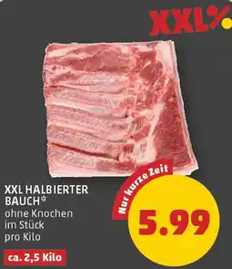 PENNY Xxl halbierter bauch Angebot