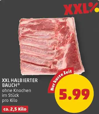 PENNY Xxl halbierter bauch Angebot
