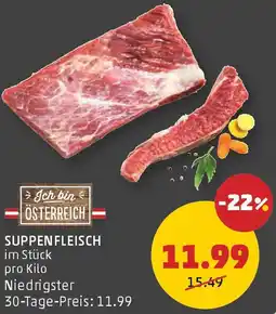 PENNY Suppenfleisch Angebot